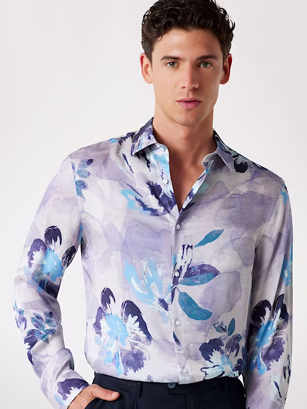 Marciano printed slim-fit shirt - GUESS