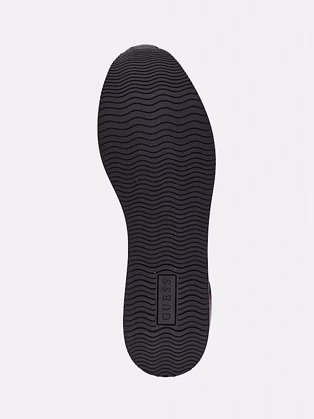 Hansini embossed logo running shoe - GUESS