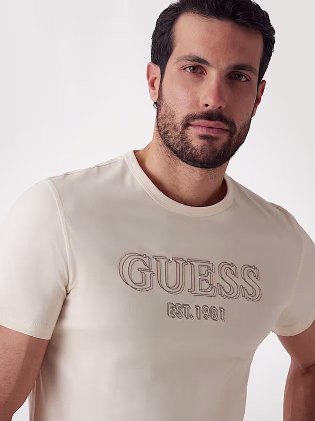 Front logo T-shirt - GUESS