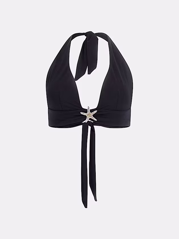 Starfish halter-neck bikini top - GUESS