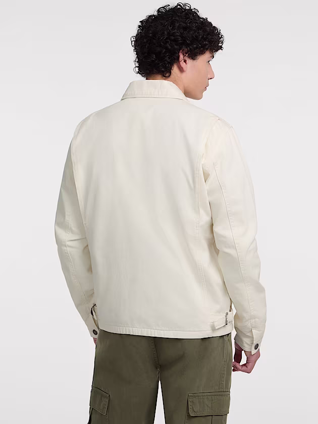 Pockets twill jacket - GUESS