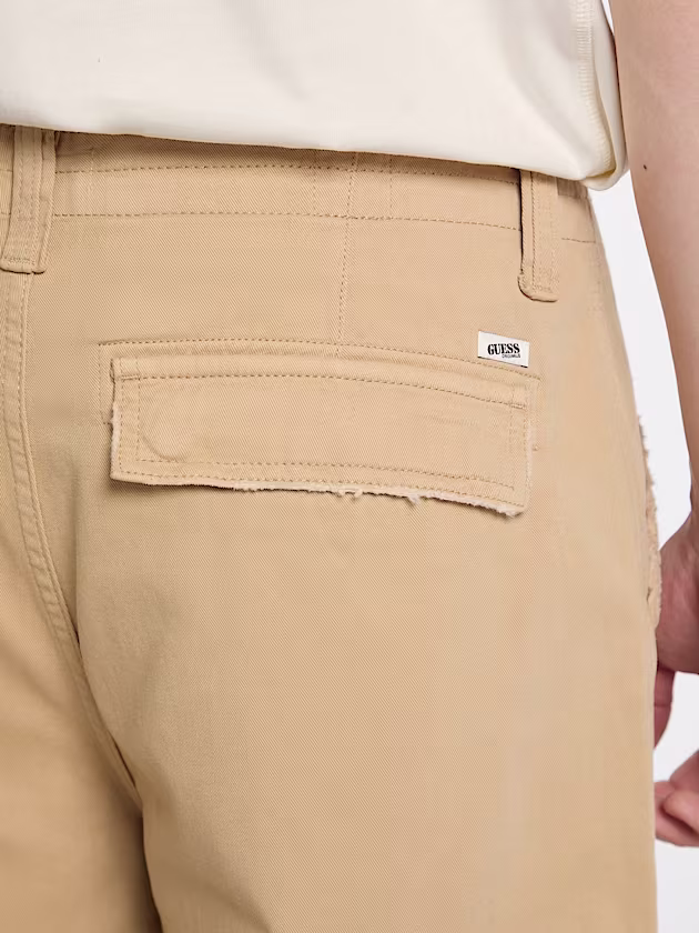 Twill cargo shorts - GUESS