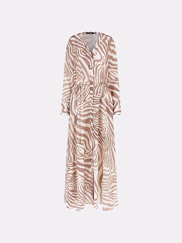 Marciano animal-print long dress - GUESS