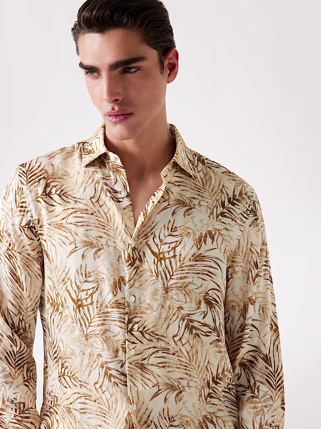 Marciano printed slim-fit shirt - GUESS
