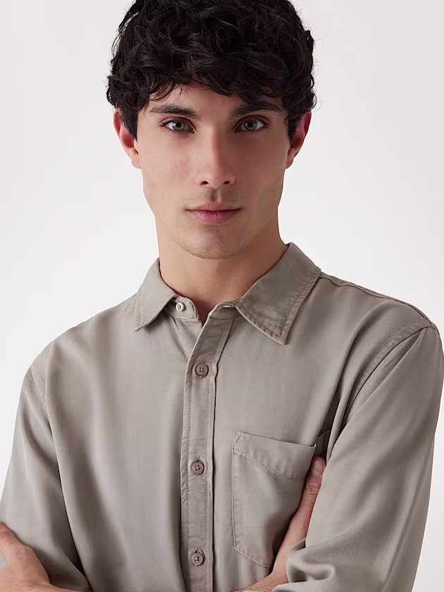 Lyocell denim shirt - GUESS