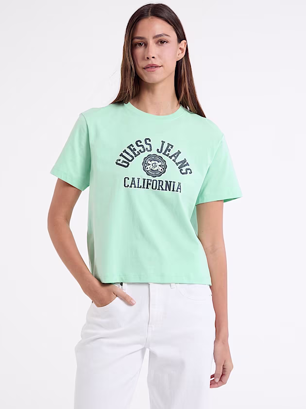 Boxy Logo Tee - GUESS