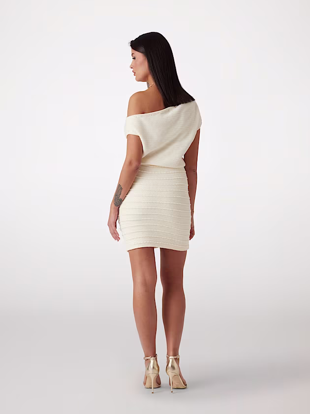 Bodycon mini sweater dress - GUESS