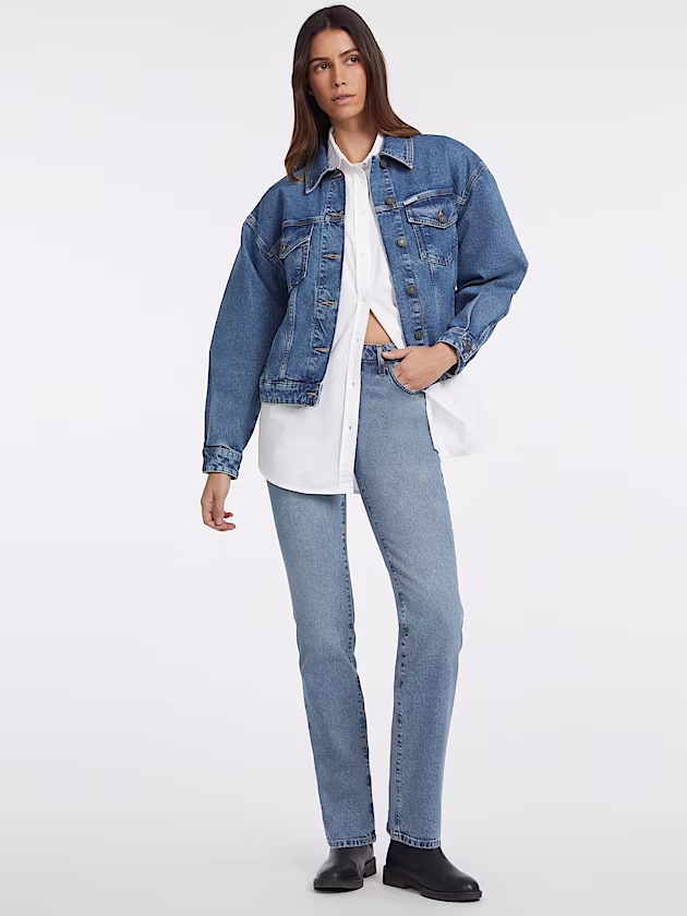 Oversized Long-Sleeve Pocket Shirt - GUESS