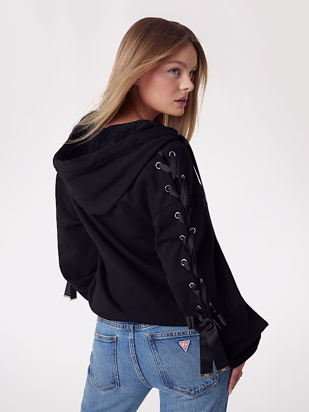 Lace up sweatshirt - GUESS