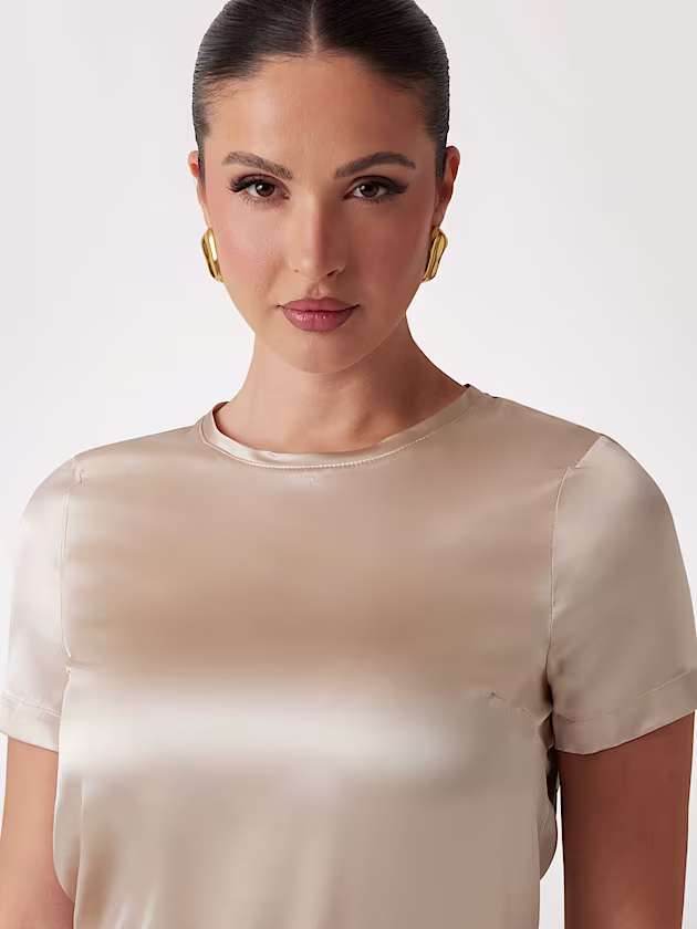 Marciano silk blend top - GUESS