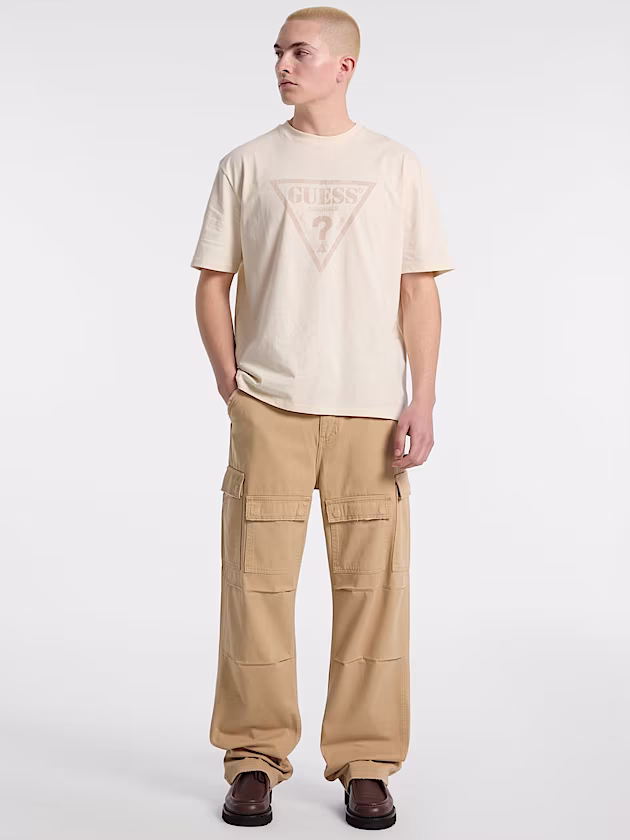 Twill Cargo Pants - GUESS