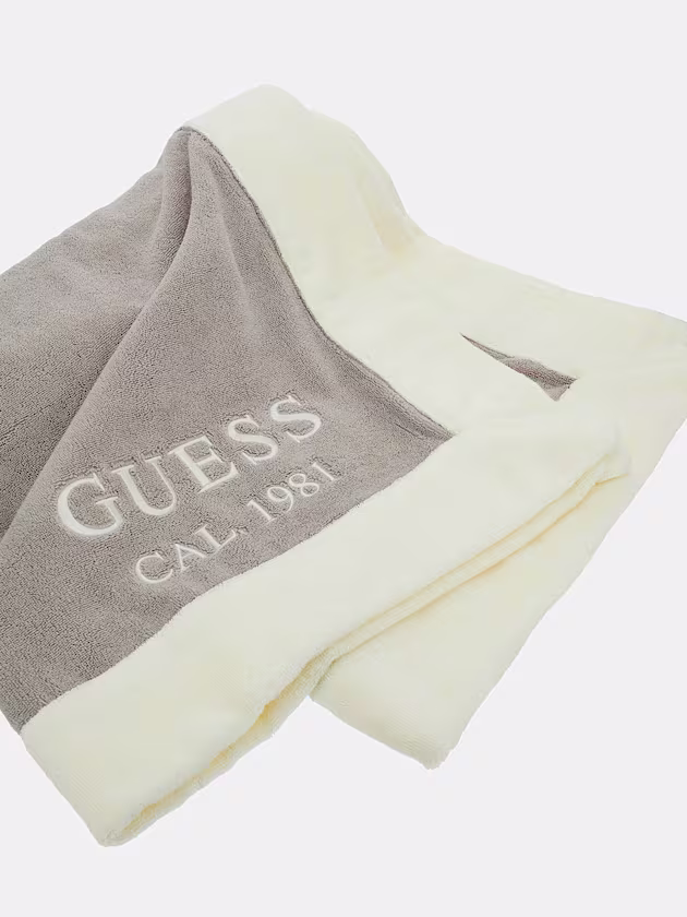 Logo beach towel - GUESS