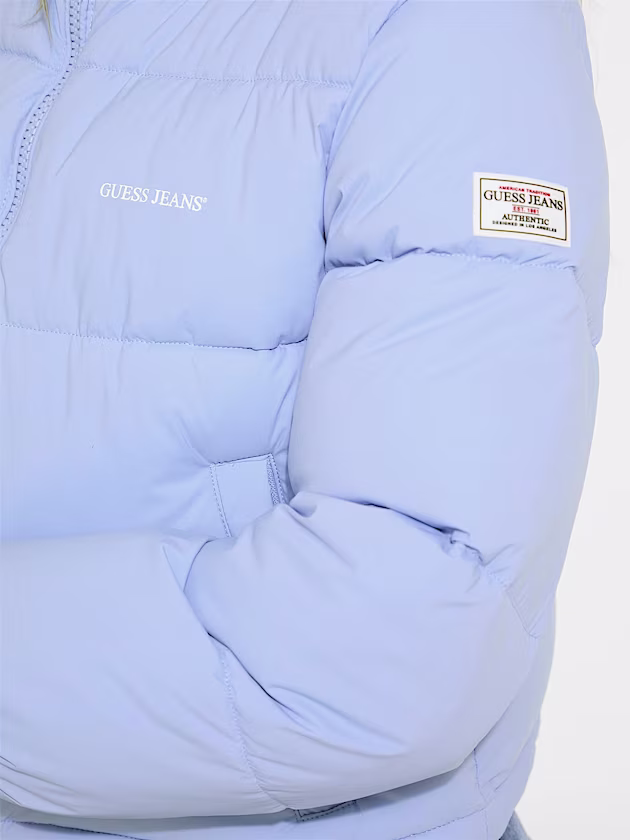 Crop Puffer Jacket - GUESS