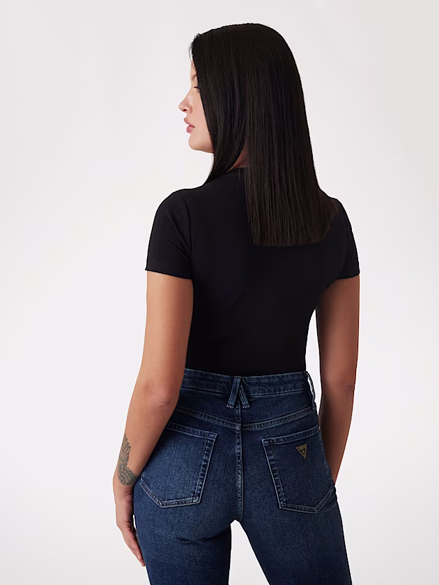 Peony logo T-shirt - GUESS