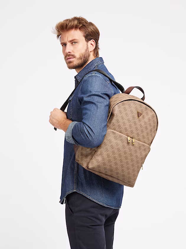 Vezzola Eco 4G logo backpack - GUESS