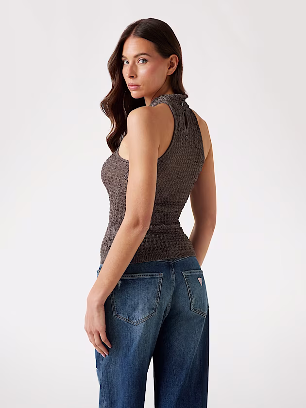 Lurex tank top - GUESS