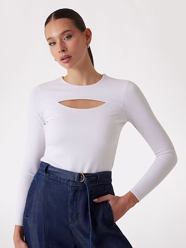 Cut-out stretch top - GUESS