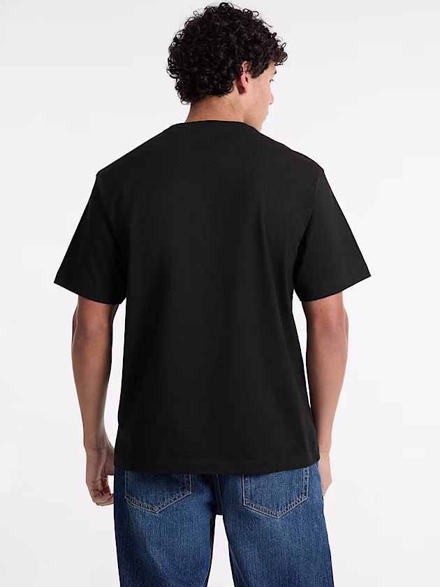 Crewneck Striped Tee - GUESS