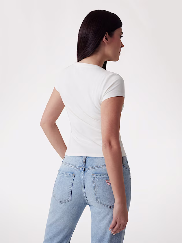 Front logo T-shirt - GUESS