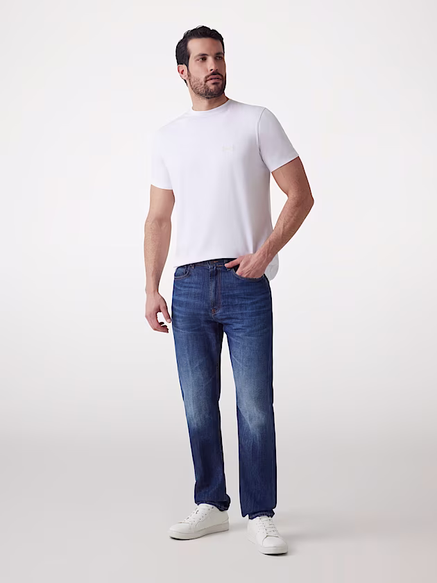 James regular-fit tapered jeans - GUESS
