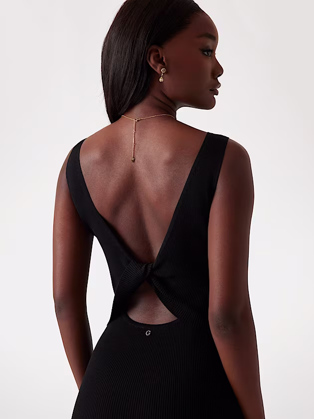 Bodycon long sweater dress - GUESS