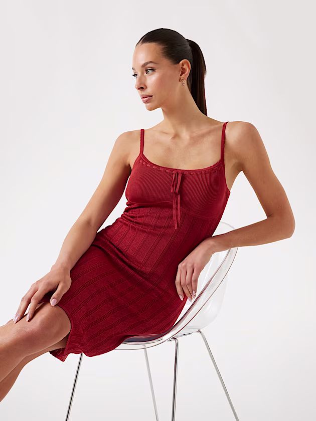 Bodycon mini sweater dress - GUESS