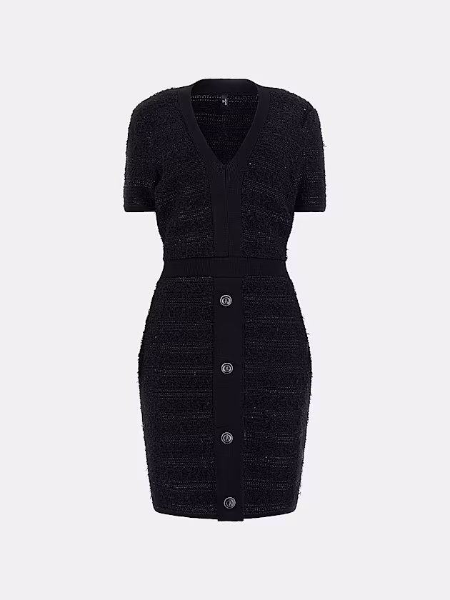 Marciano bouclé mini sweater dress - GUESS