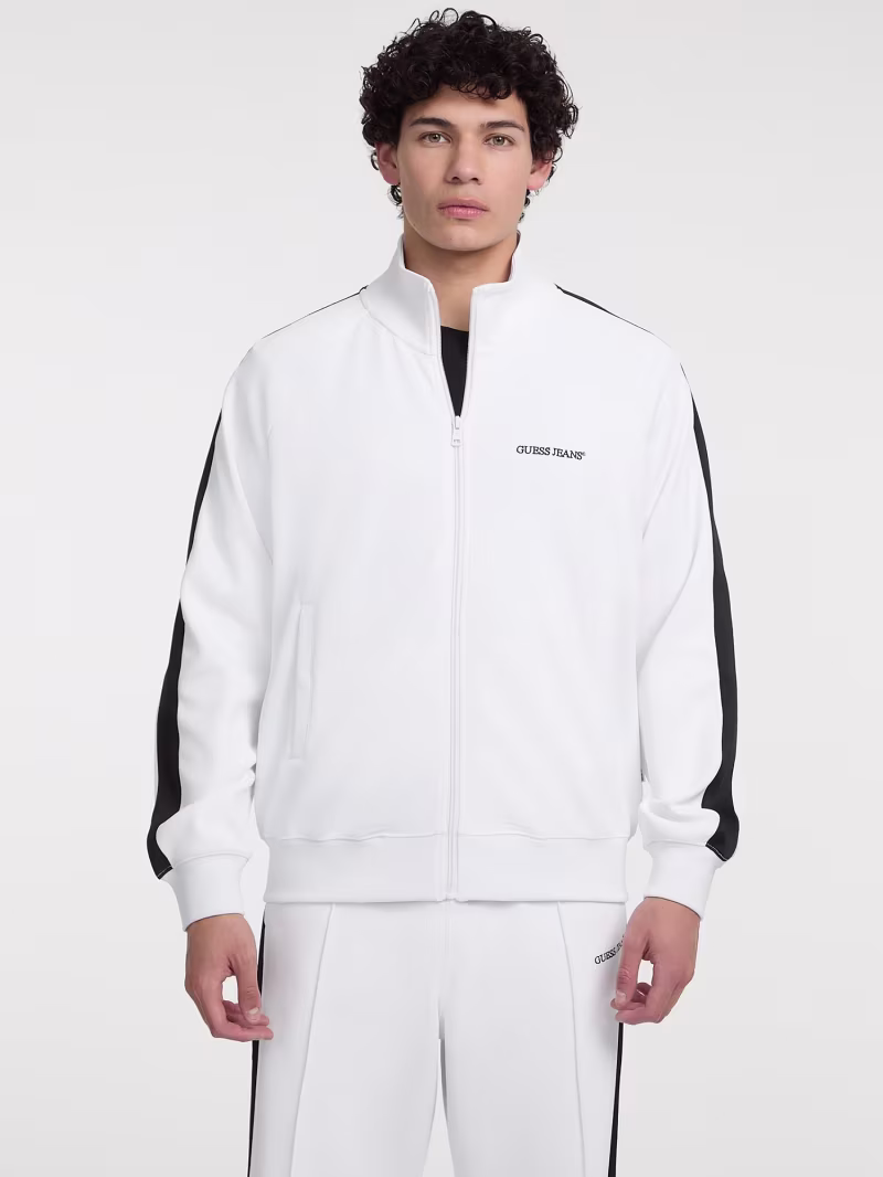 Contrasting side band sweatshirt - GUESS