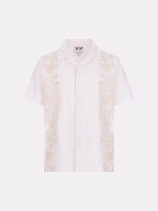 Linen-blend shirt - GUESS