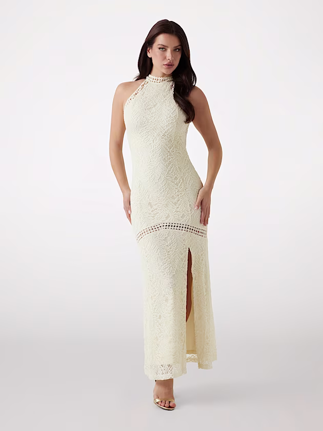 Bodycon lace maxi dress - GUESS