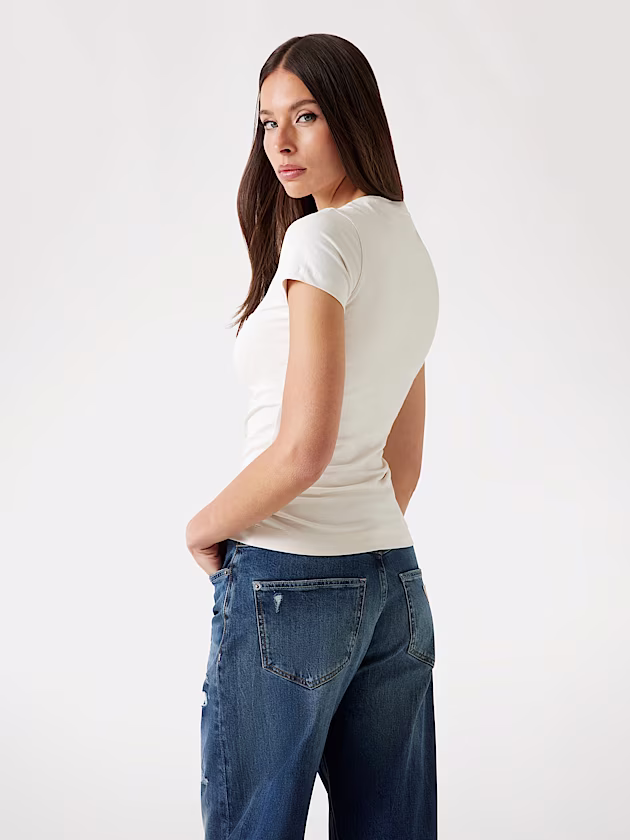 Embroidered logo T-shirt - GUESS