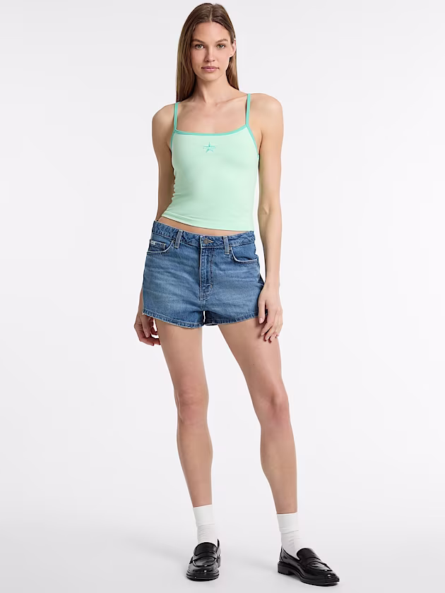 Embroidered tank top - GUESS