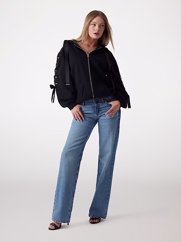 Lace up sweatshirt - GUESS