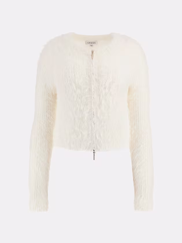 Front zip cardigan - GUESS