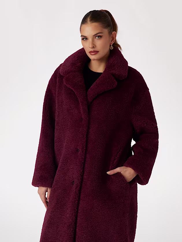 Faux fur coat - GUESS