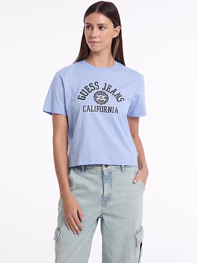 Boxy Logo Tee - GUESS