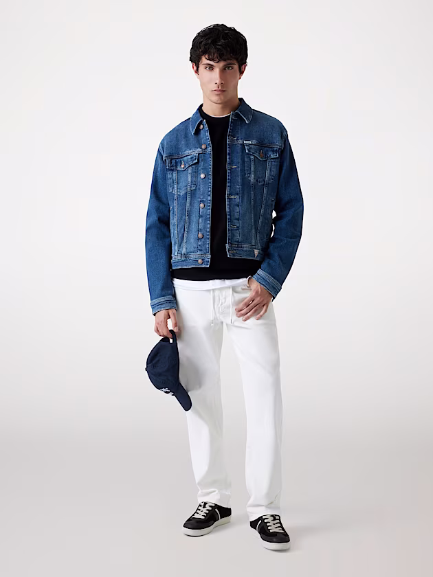 Regular fit denim jacket - GUESS