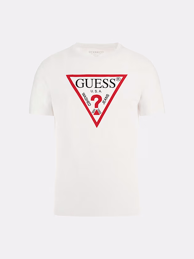 Triangle logo t-shirt - GUESS