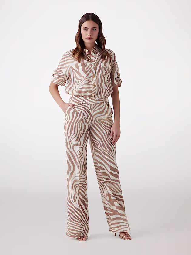 Marciano animal-print pants - GUESS