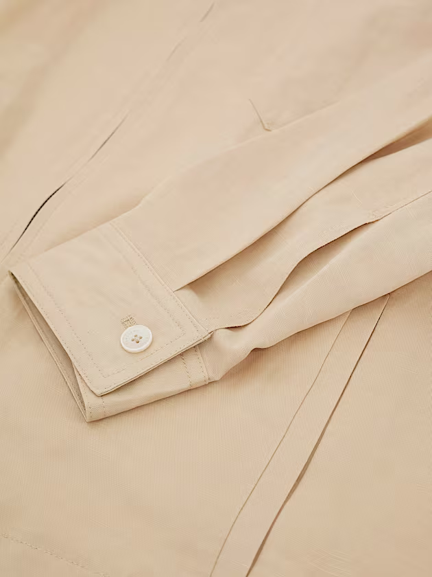 Marciano linen-blend jacket - GUESS