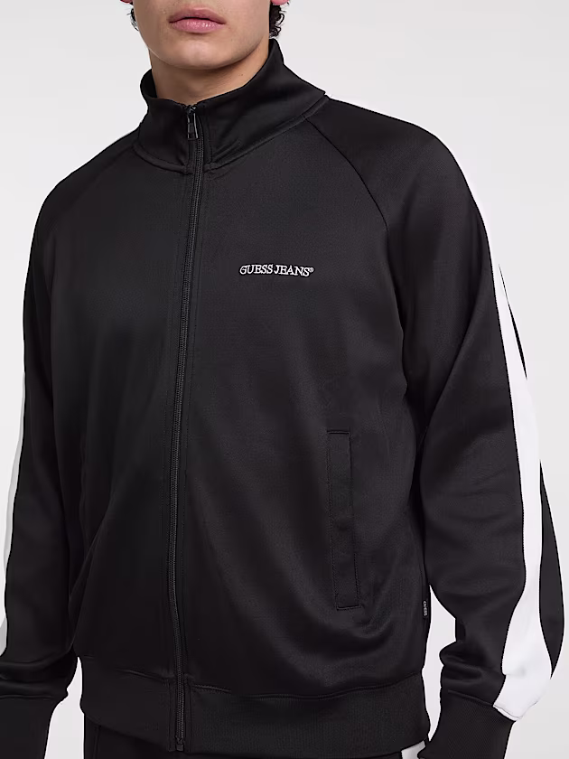 Contrasting side band sweatshirt - GUESS