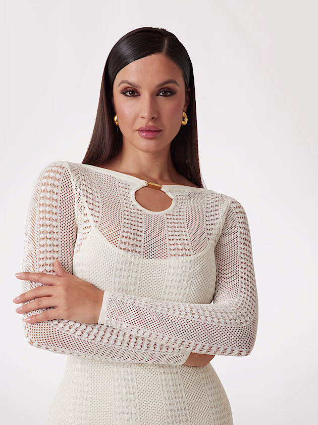 Marciano bodycon midi sweater dress - GUESS