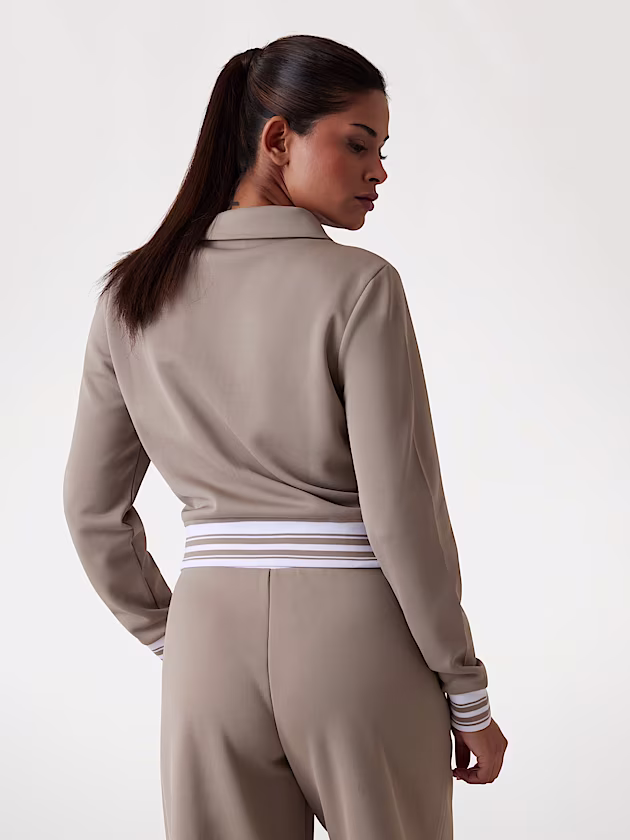 Zip-up logo sweatshirt - GUESS