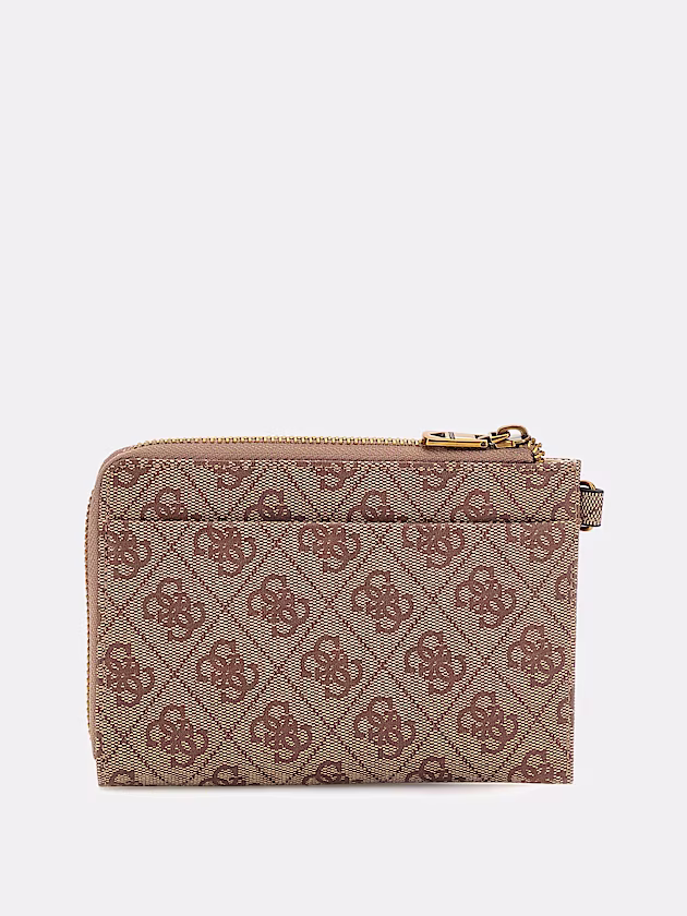 Bath 4G logo mini clutch - GUESS