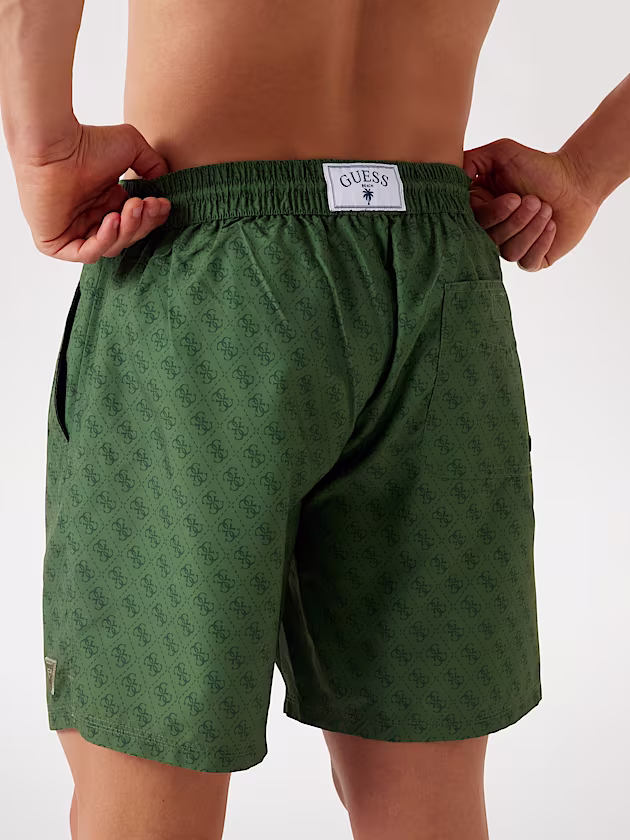 Twill swim trunks - GUESS