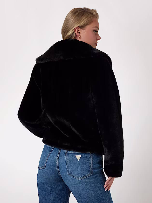 Faux fur jacket - GUESS