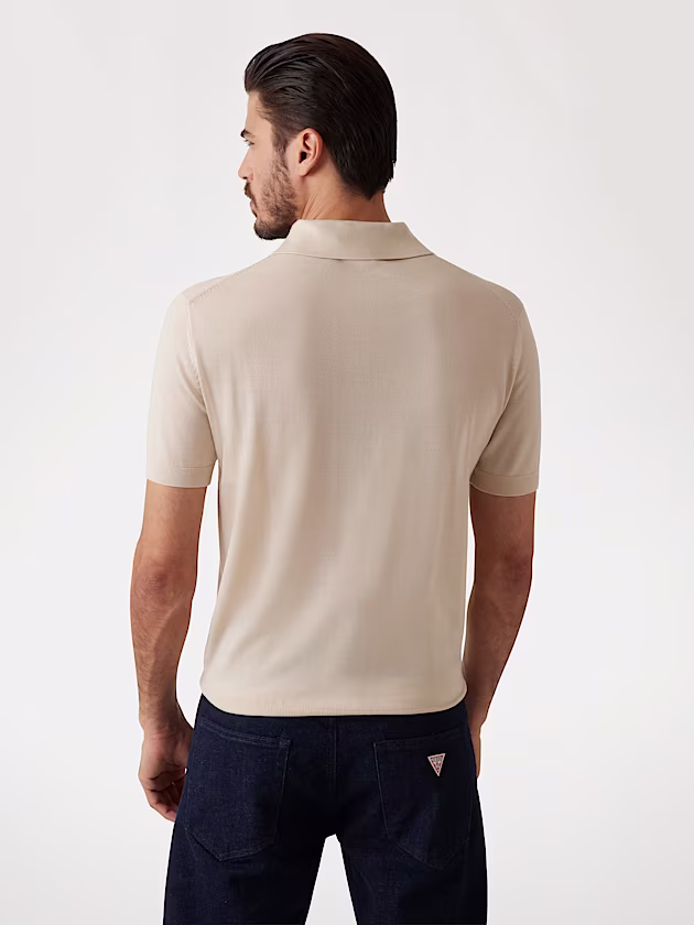 Wool polo sweater - GUESS