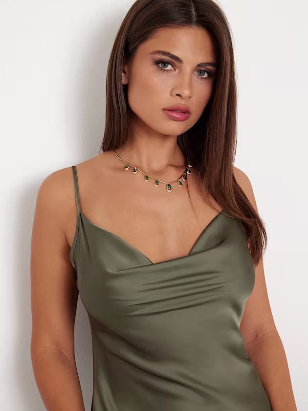 Satin slip dress - GUESS