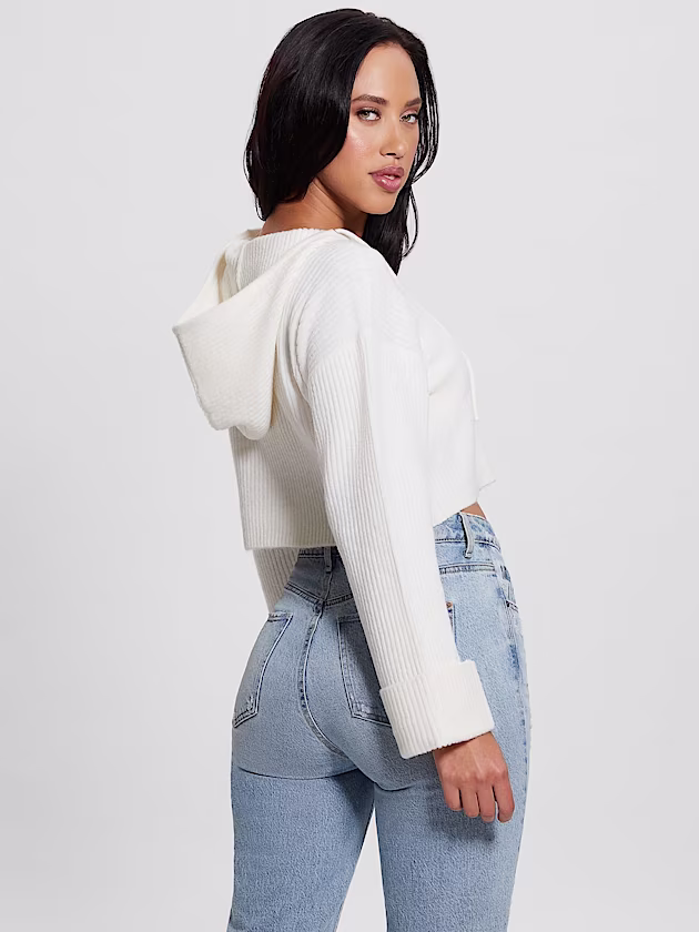 Hooded zip sweater - GUESS