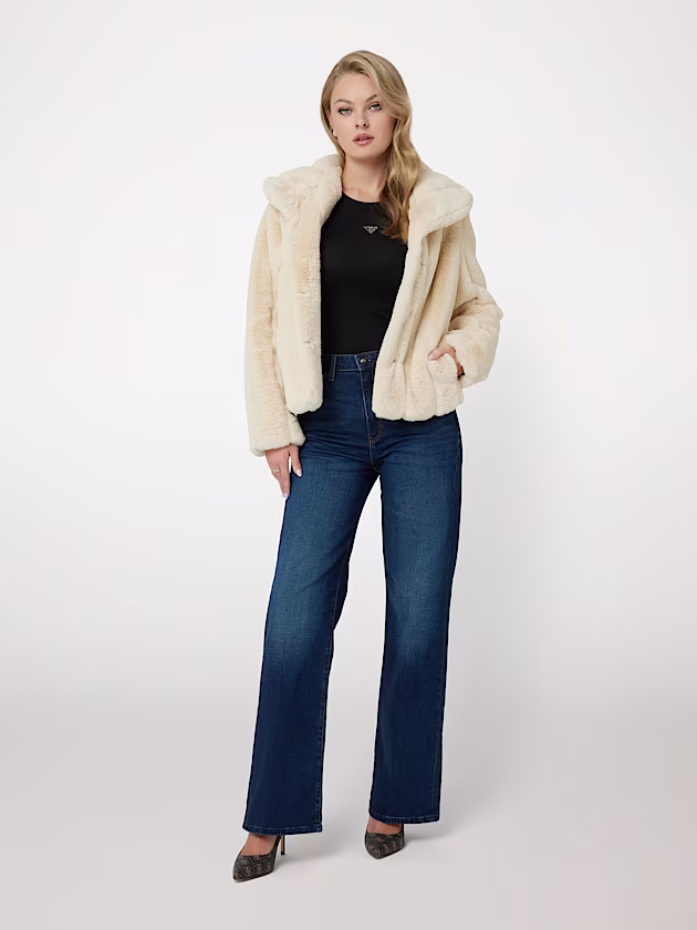 Faux fur jacket - GUESS